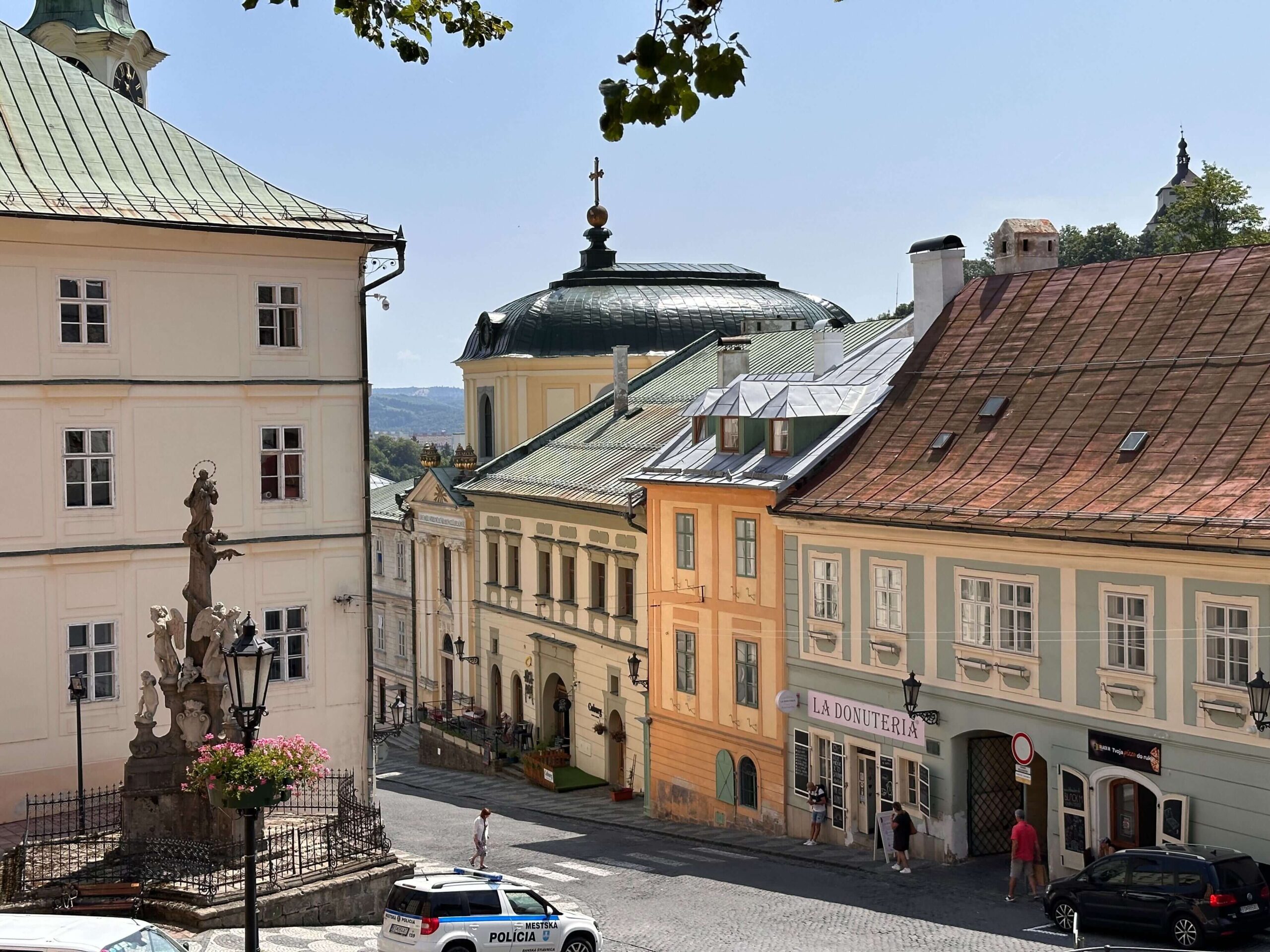 Streets of Banská Štiavnica